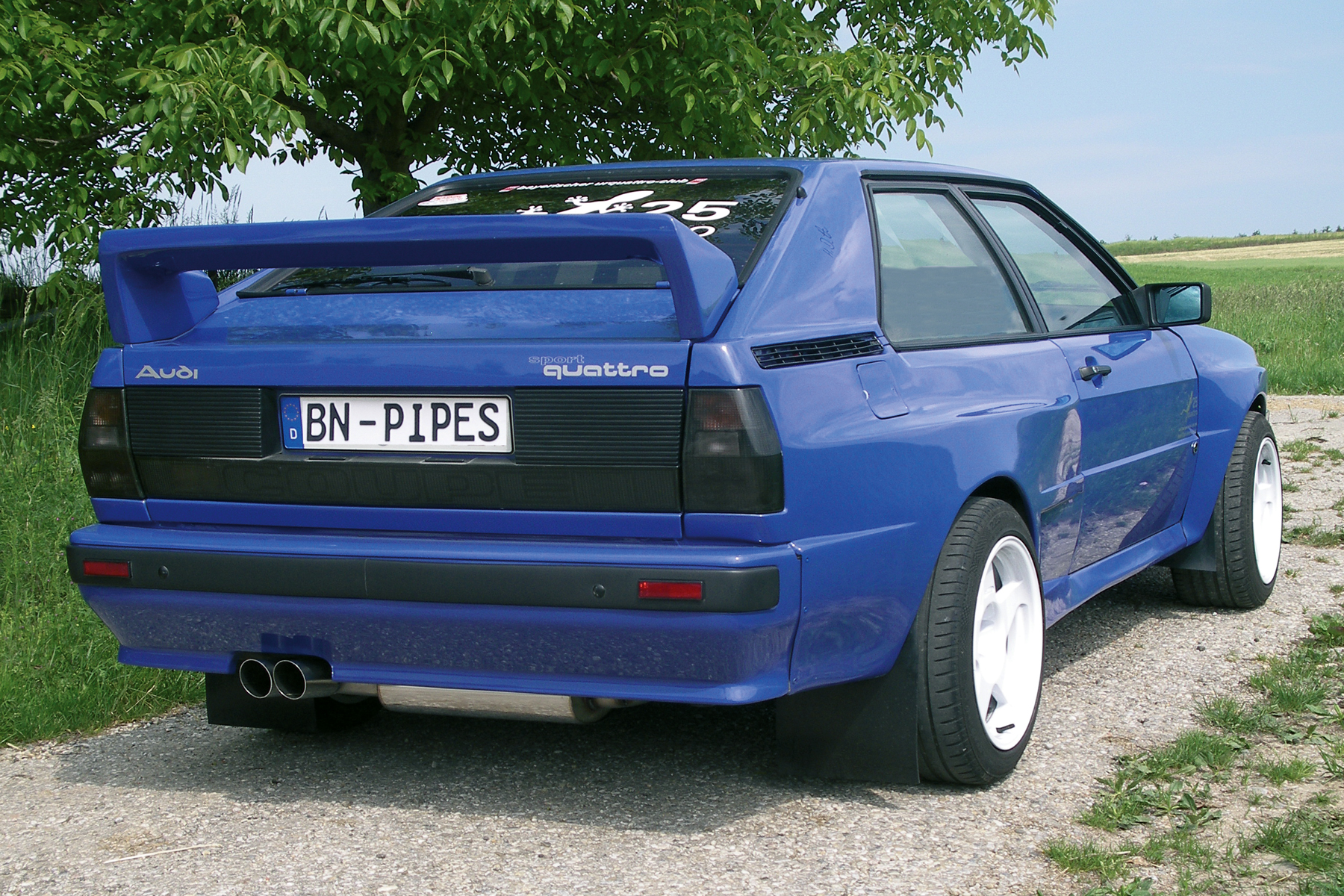 BN Pipes Sportauspuff für Audi Urquattro