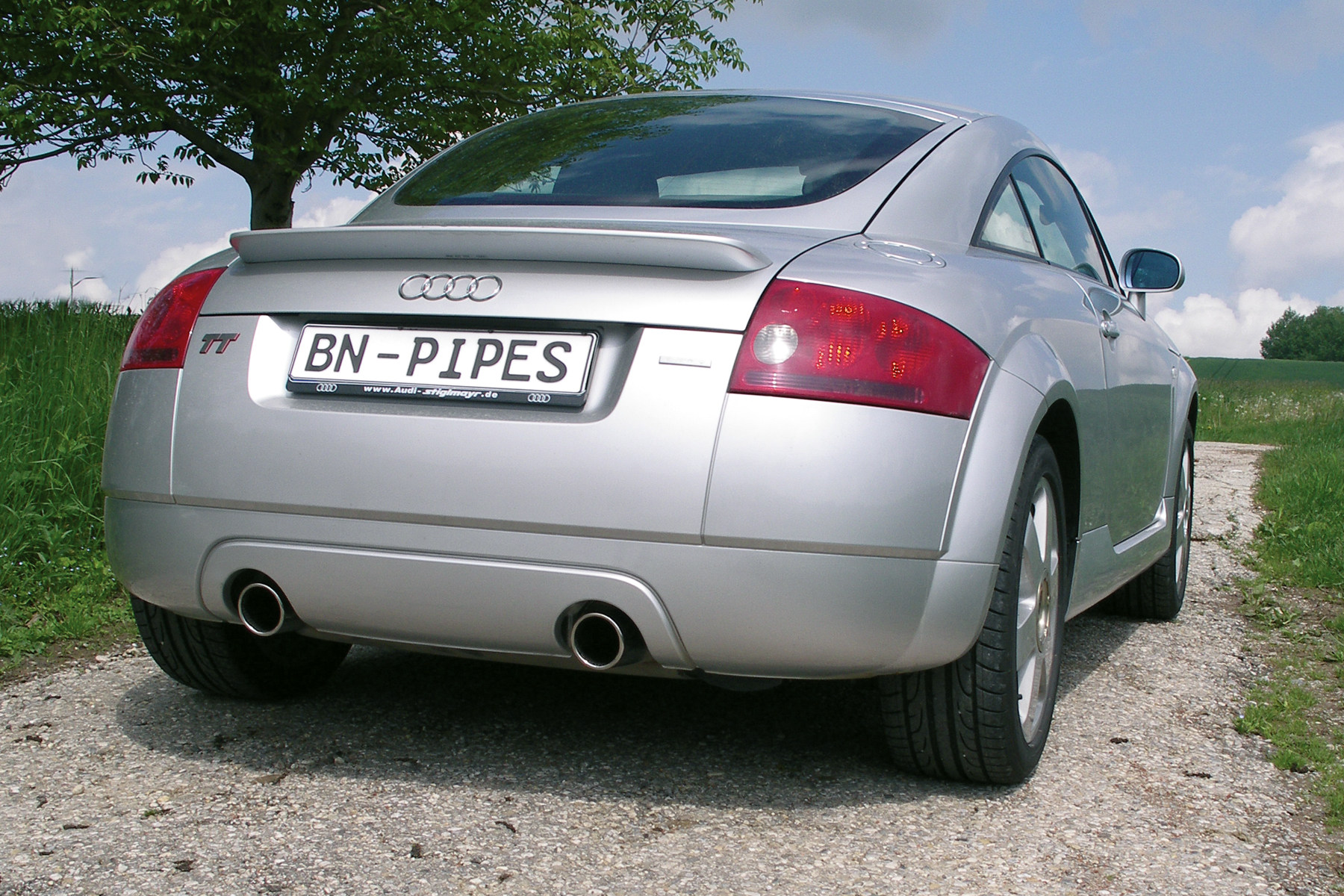 BN Pipes Sportauspuff für Audi TT - Typ 8N