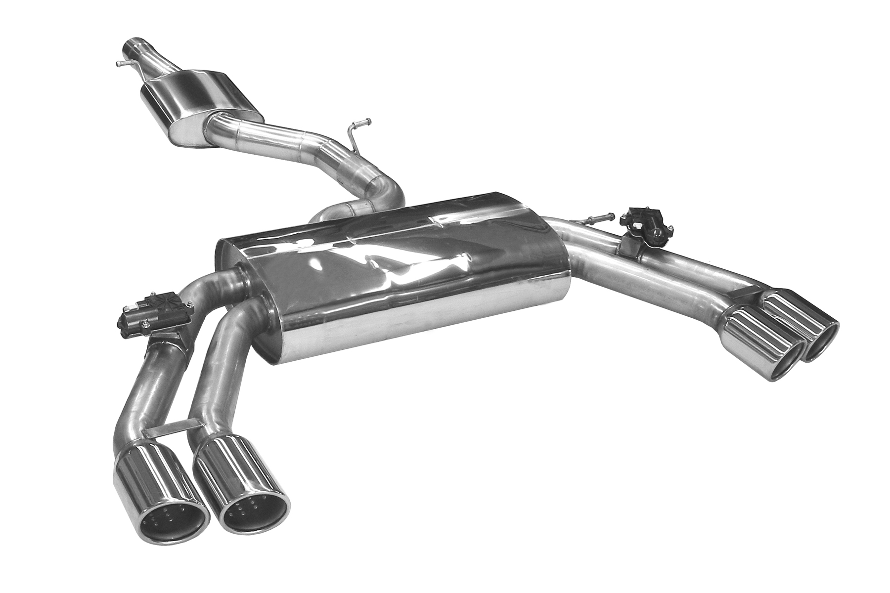 BN Pipes Sportauspuff für Audi S3 - Typ 8V
