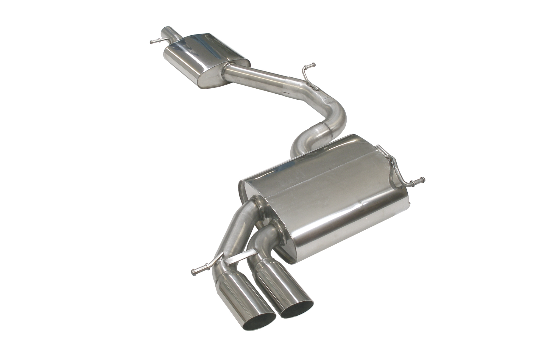 BN Pipes Sportauspuff für Audi A3 - Typ 8P