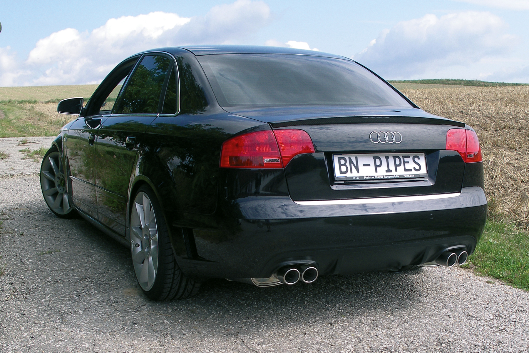 BN Pipes Sportauspuff für Audi S4 - Typ B6 / B7