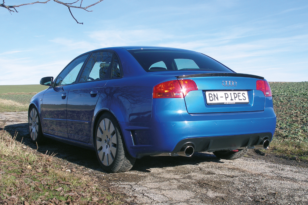 BN Pipes Endschalldämpfer für Audi A4 - Typ B6 / B7