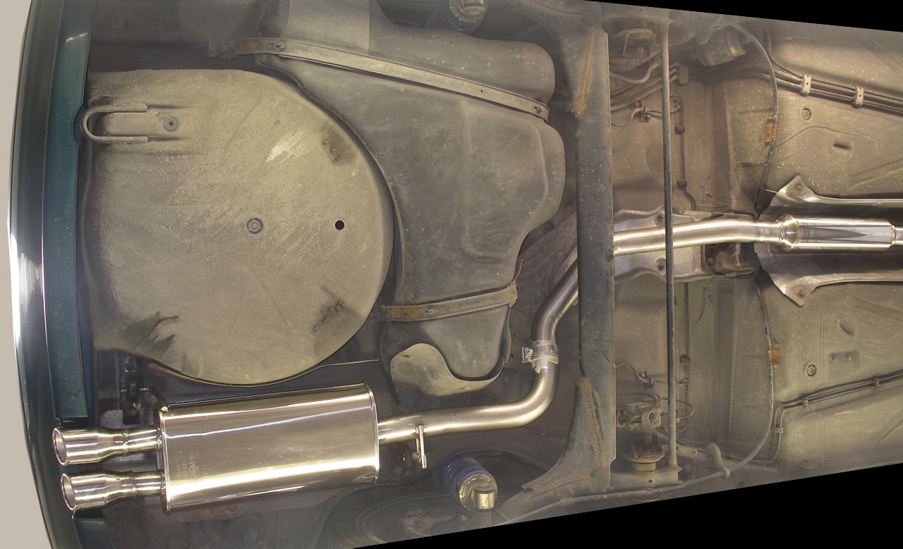 Sportauspuffanlage Audi 80 - Typ B4 (Frontantrieb)