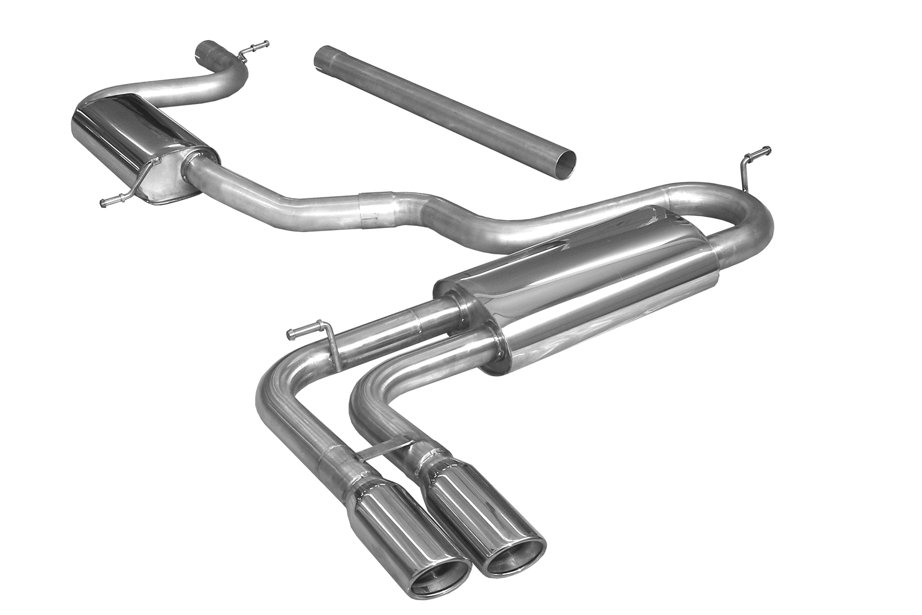 BN Pipes Sportauspuff für Audi A3 - Typ 8V