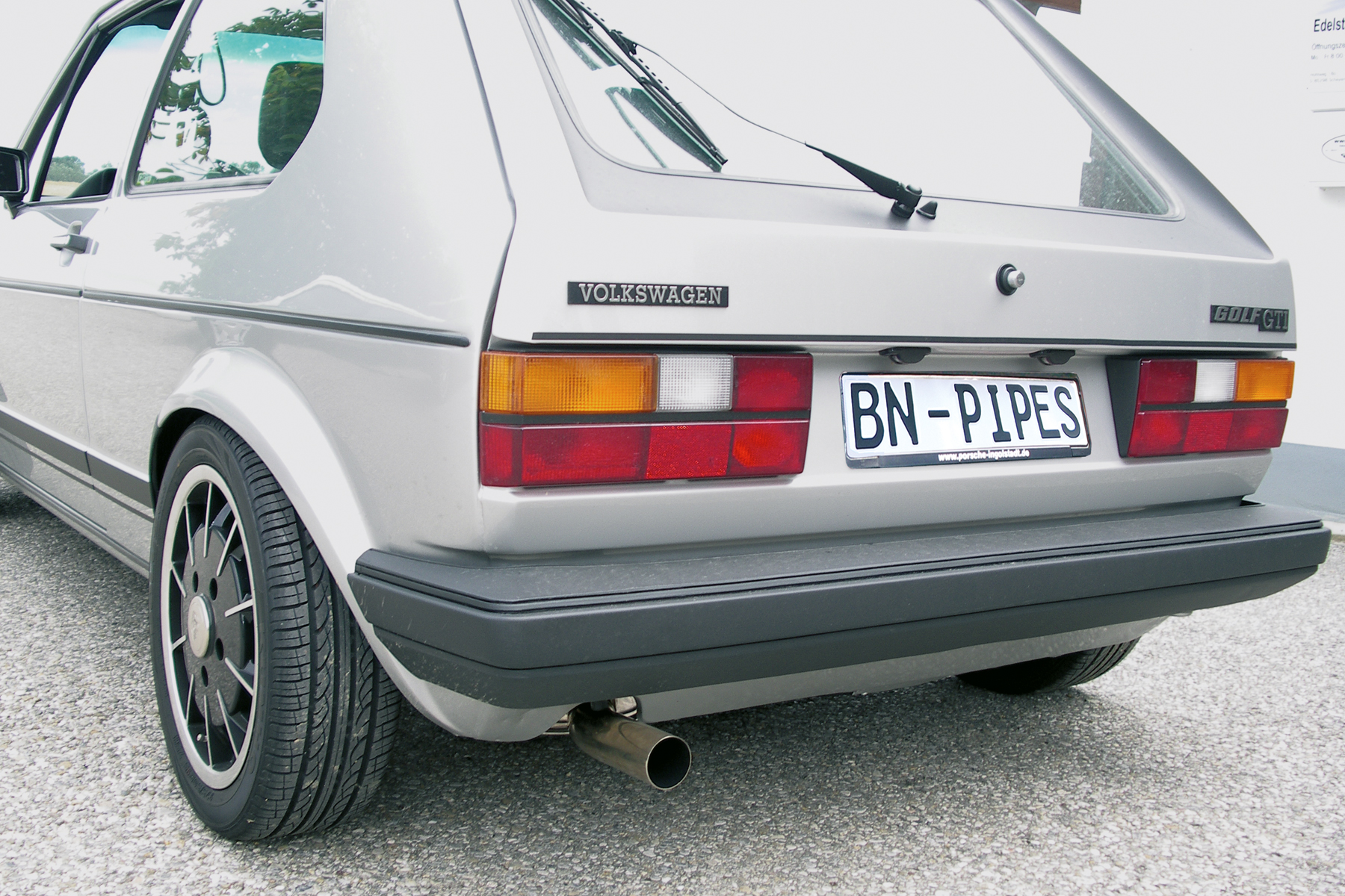 BN Pipes Sportauspuff für VW Golf 1 - Typ 17