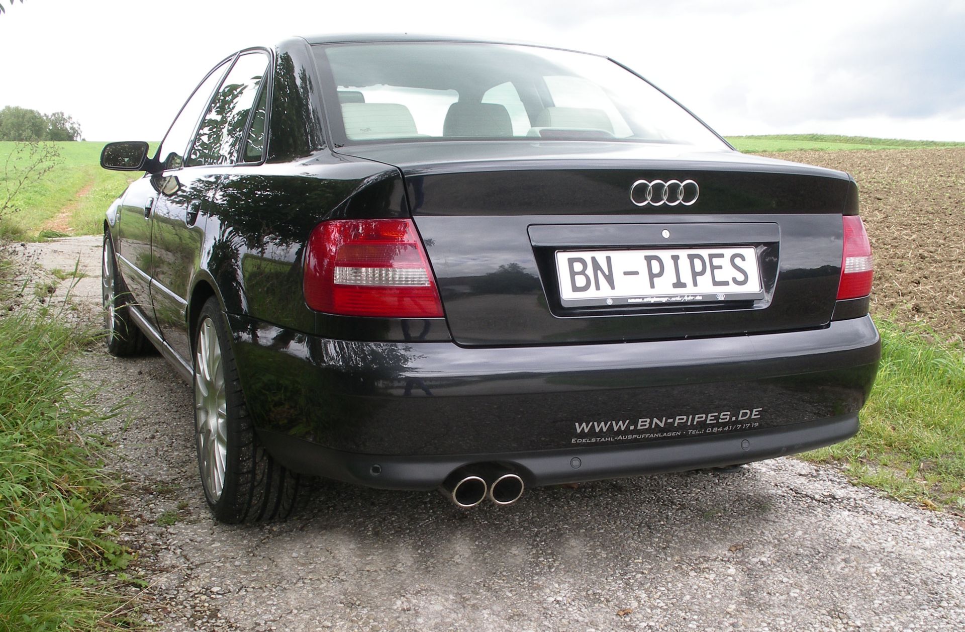 Endschalldämpfer Audi A4 - Typ B5 (Frontantrieb)