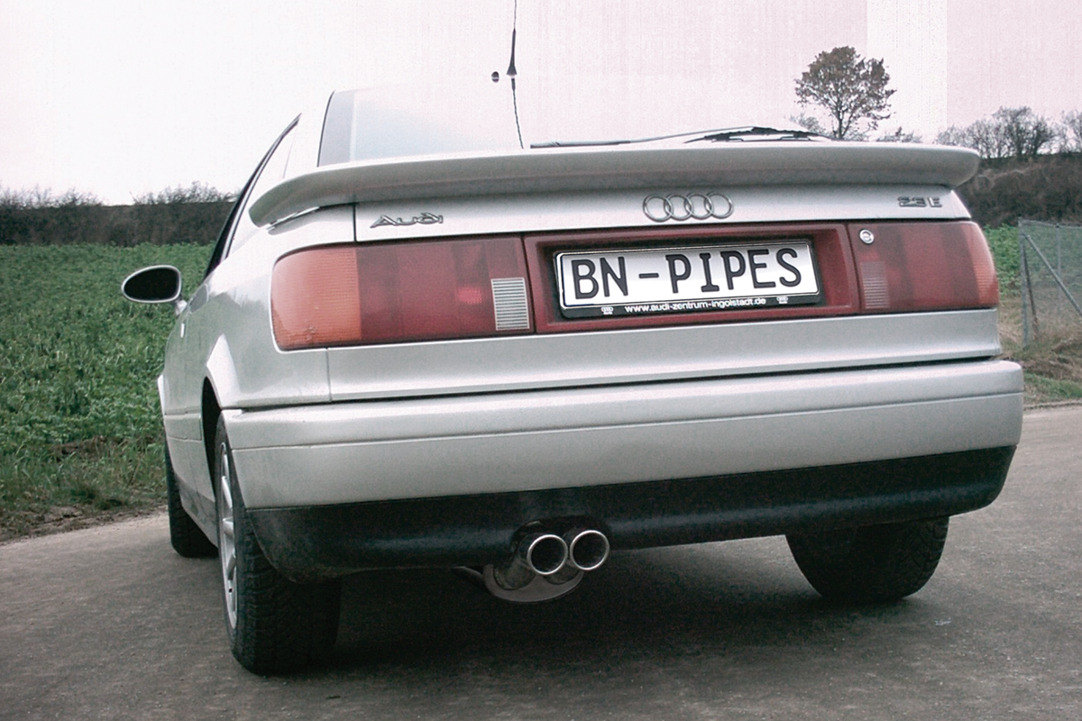 BN Pipes Sportauspuff für Audi 80 / 90 / Coupé / Cabriolet - Typ 89