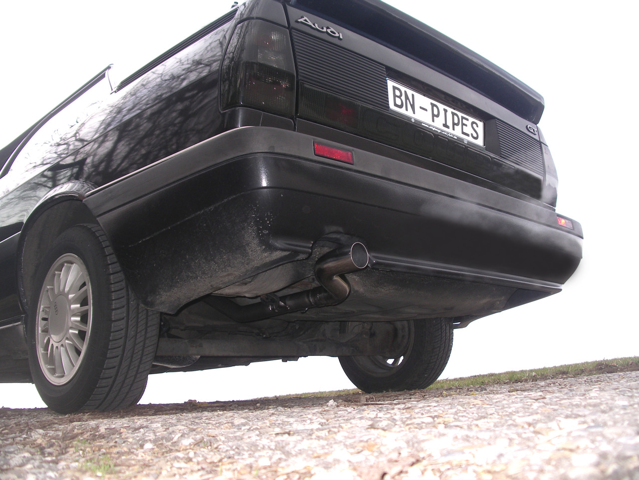 Sportauspuffanlage Audi 80 | 90 | Coupé - Typ 81 Ohne ESD (Frontantrieb)