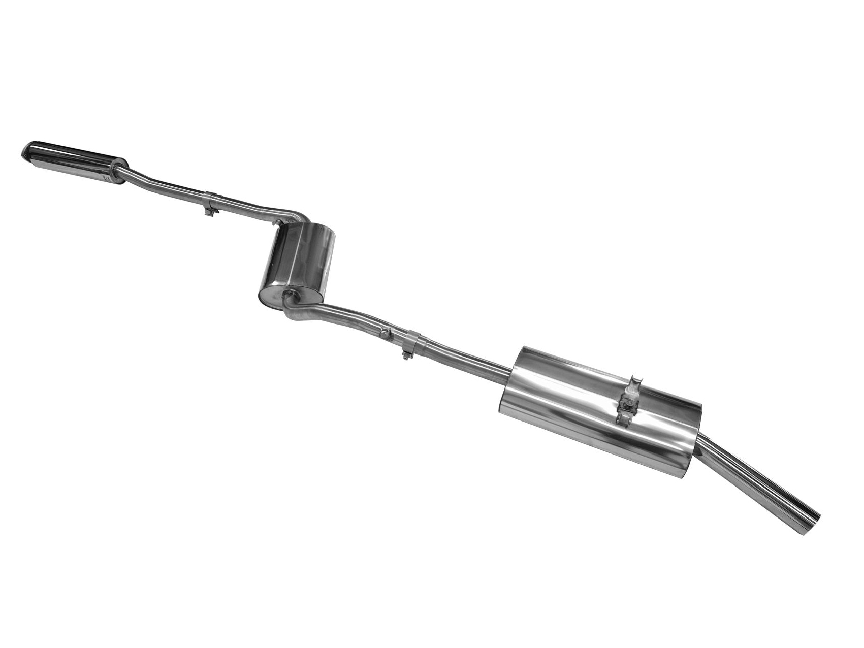 Sportauspuffanlage VW Santana - Typ B2