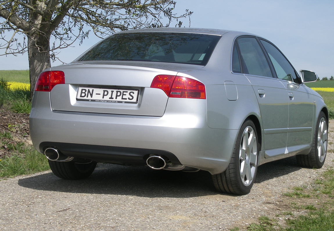Sportauspuffanlage Audi S4 - Typ B7