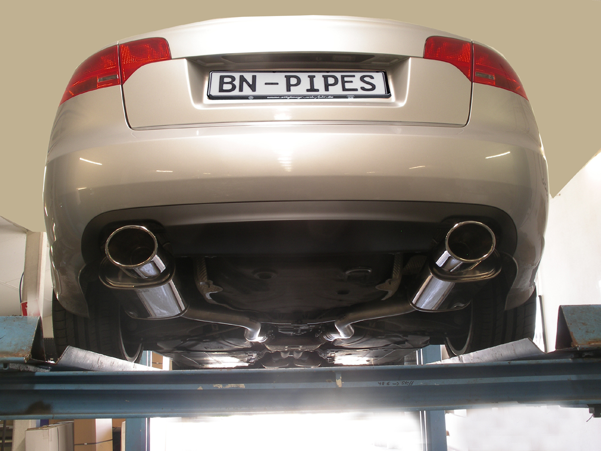 Sportauspuffanlage Audi S4 - Typ B7