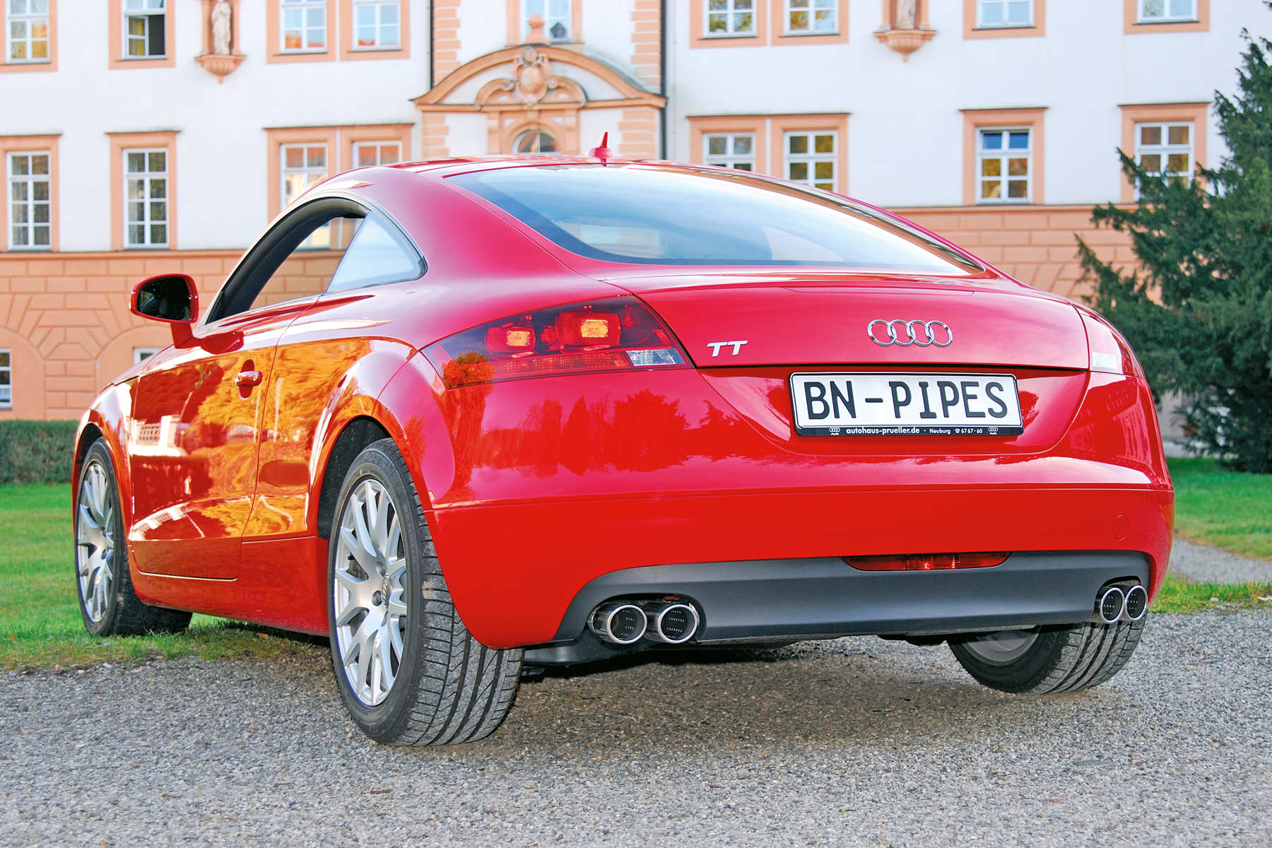 Sportauspuffanlage Audi TT - Typ 8J