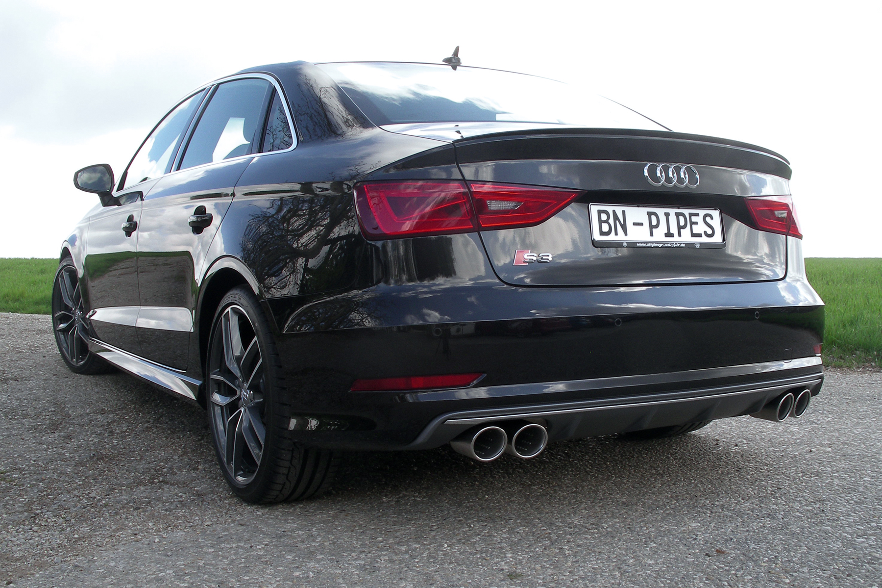 BN Pipes Sportauspuff für Audi S3 - Typ 8V