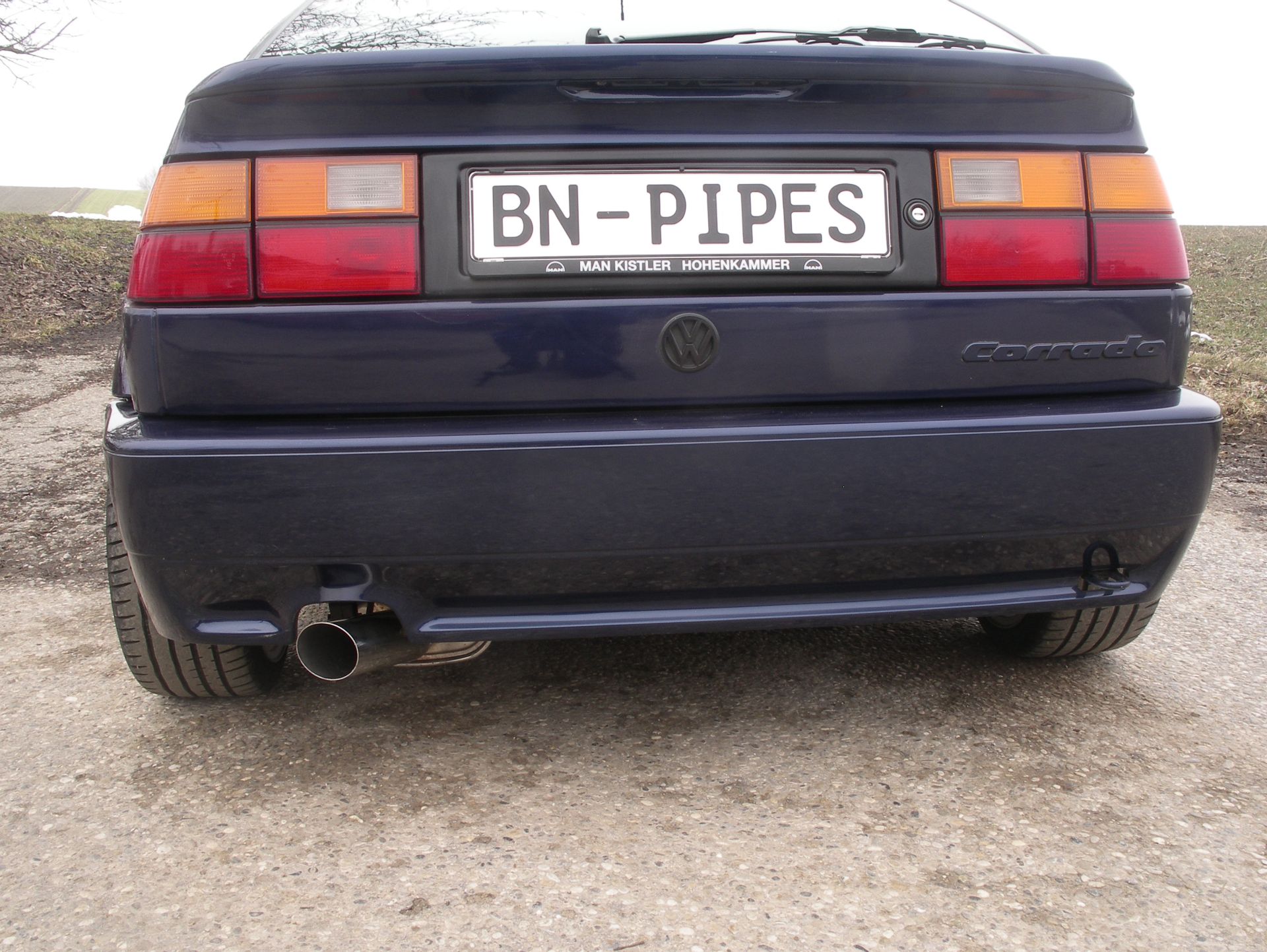 Sportauspuffanlage VW Corrado - Typ 53i (Vor- und Nachfacelift)