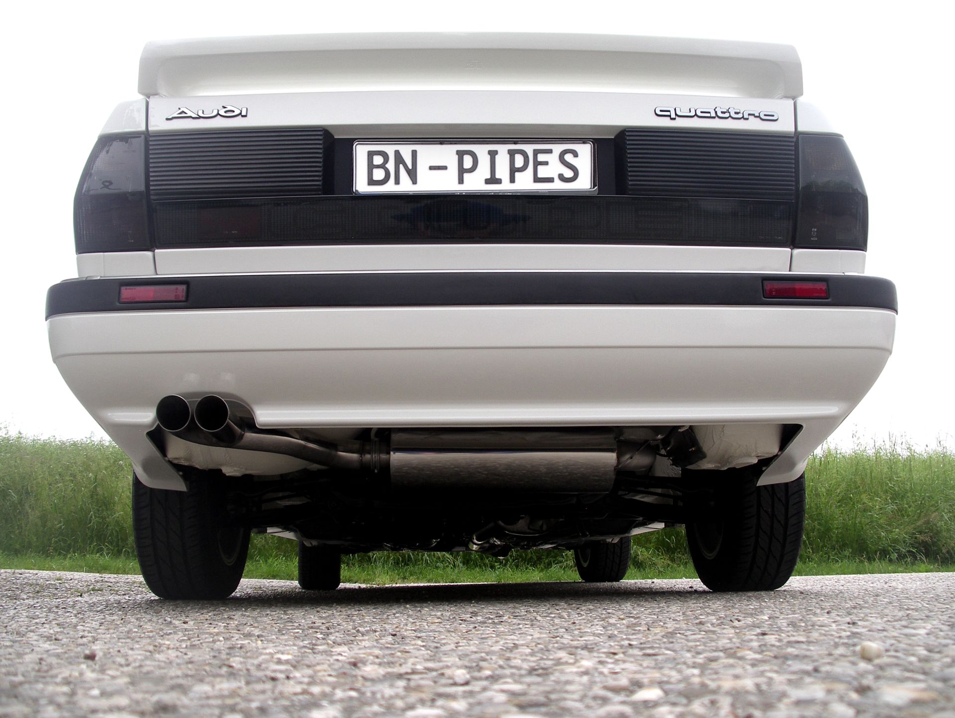 Endschalldämpfer Audi 80 | 90 | Coupé - Typ 85 (Quattro)