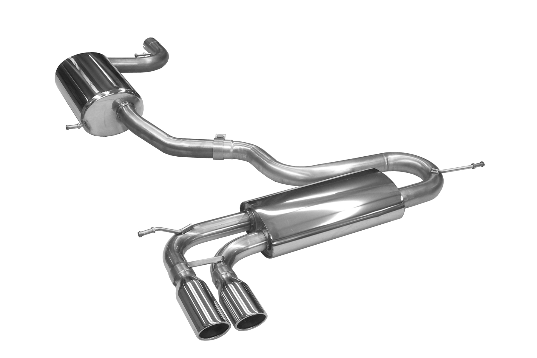 BN Pipes Sportauspuff für Audi A3 - Typ 8P