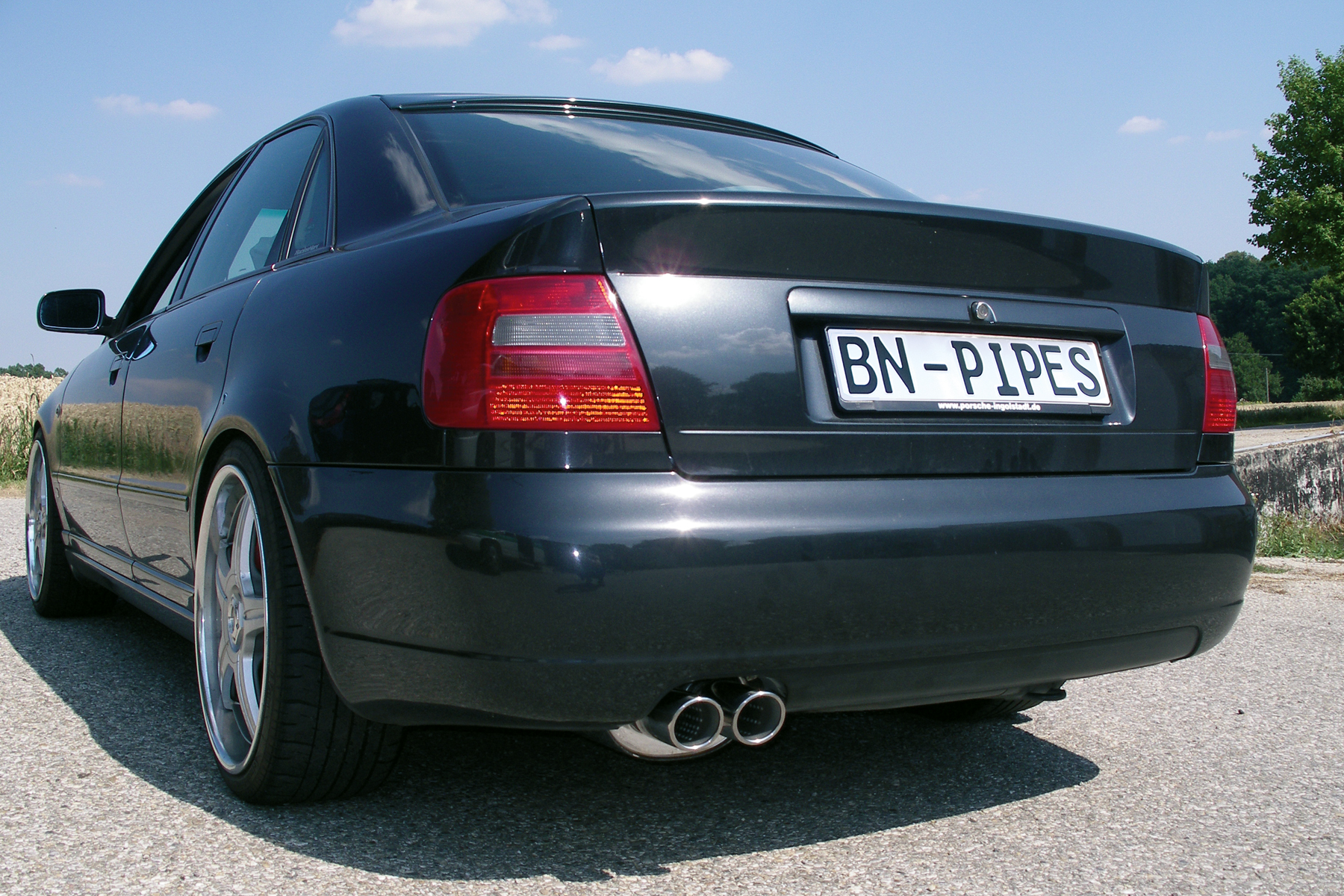 BN Pipes Sportauspuff für Audi S4 - Typ B5