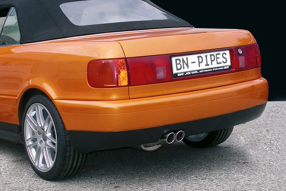 BN Pipes Sportauspuff für Audi 80 / 90 / Coupé / Cabriolet - Typ 89