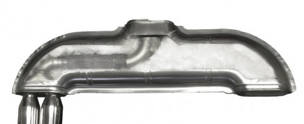 BN Pipes Endschalldämpfer für VW Volkswagen Golf 5 GTI - Typ 1K