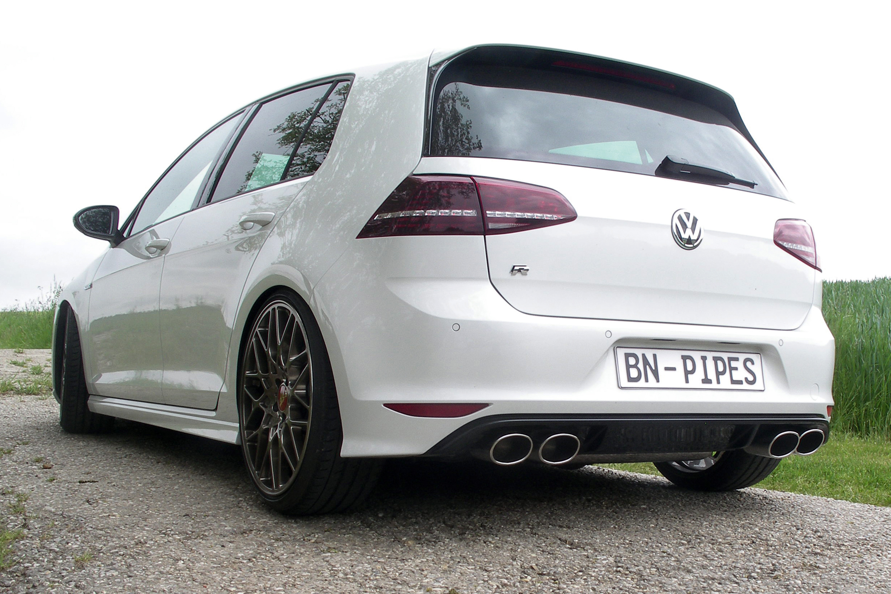 BN Pipes Sportauspuff für VW Golf 7 R - Typ AU