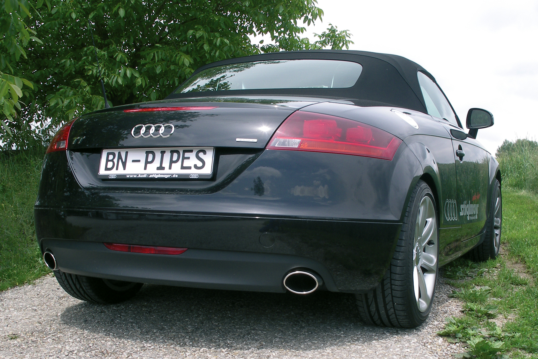 BN Pipes Sportauspuff für Audi TT - Typ 8J
