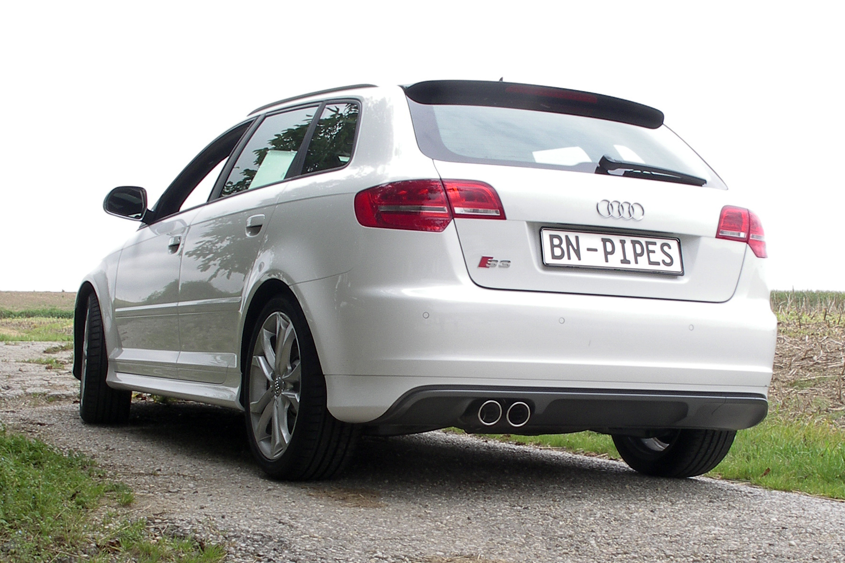 BN Pipes Sportauspuff für Audi S3 - Typ 8P