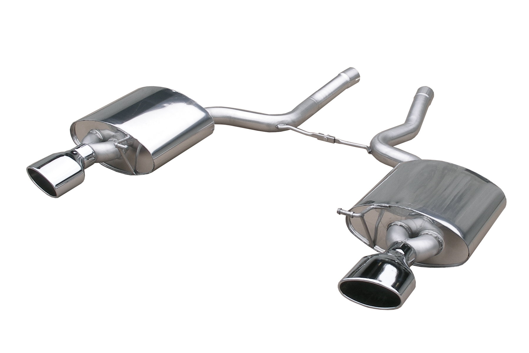 BN Pipes Endschalldämpfer für Audi RS4 - Typ B7