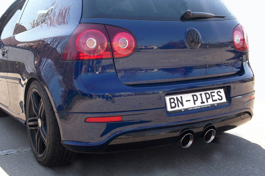 BN Pipes Sportauspuff für VW Golf 5 R32 - Typ 1K