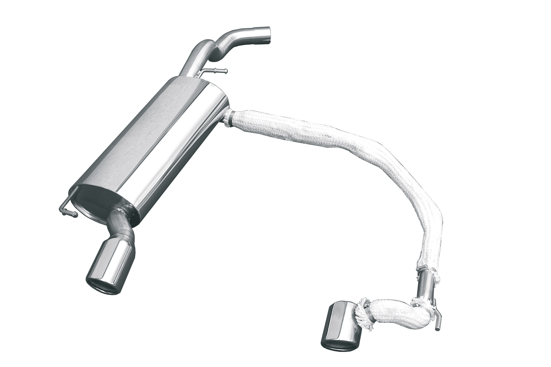 BN Pipes Endschalldämpfer für Audi TT - Typ 8N