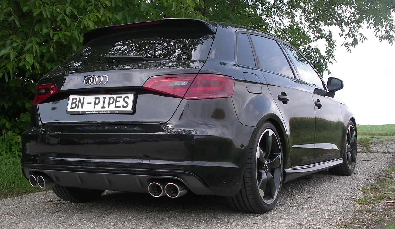 Sportauspuffanlage Audi S3 - Typ 8V