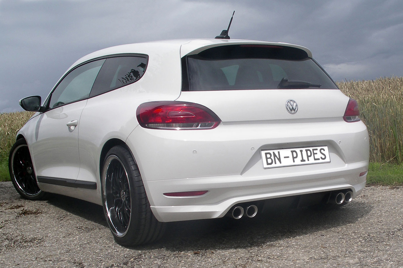 BN Pipes Sportauspuff für VW Scirocco - Typ 13