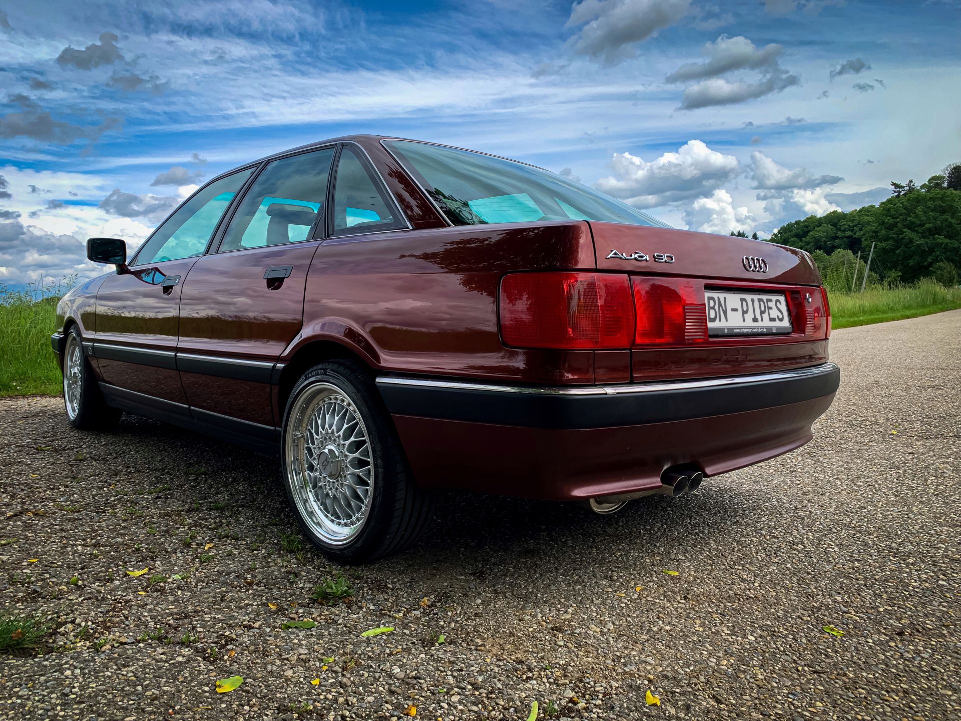 Endschalldämpfer Audi 80 | 90 | Coupé | Cabriolet - Typ 89 (Frontantrieb)