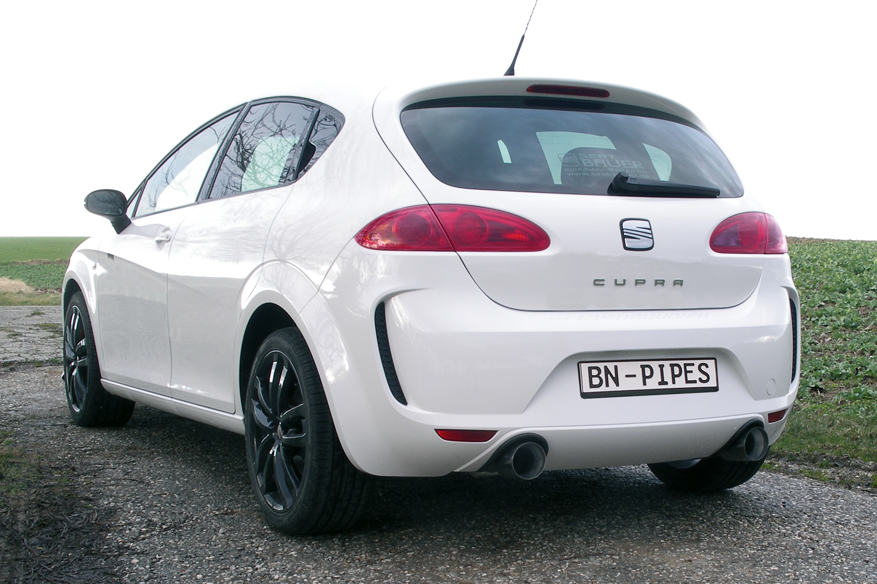 BN Pipes Endschalldämpfer für Seat Leon Cupra / FR - Typ 1P