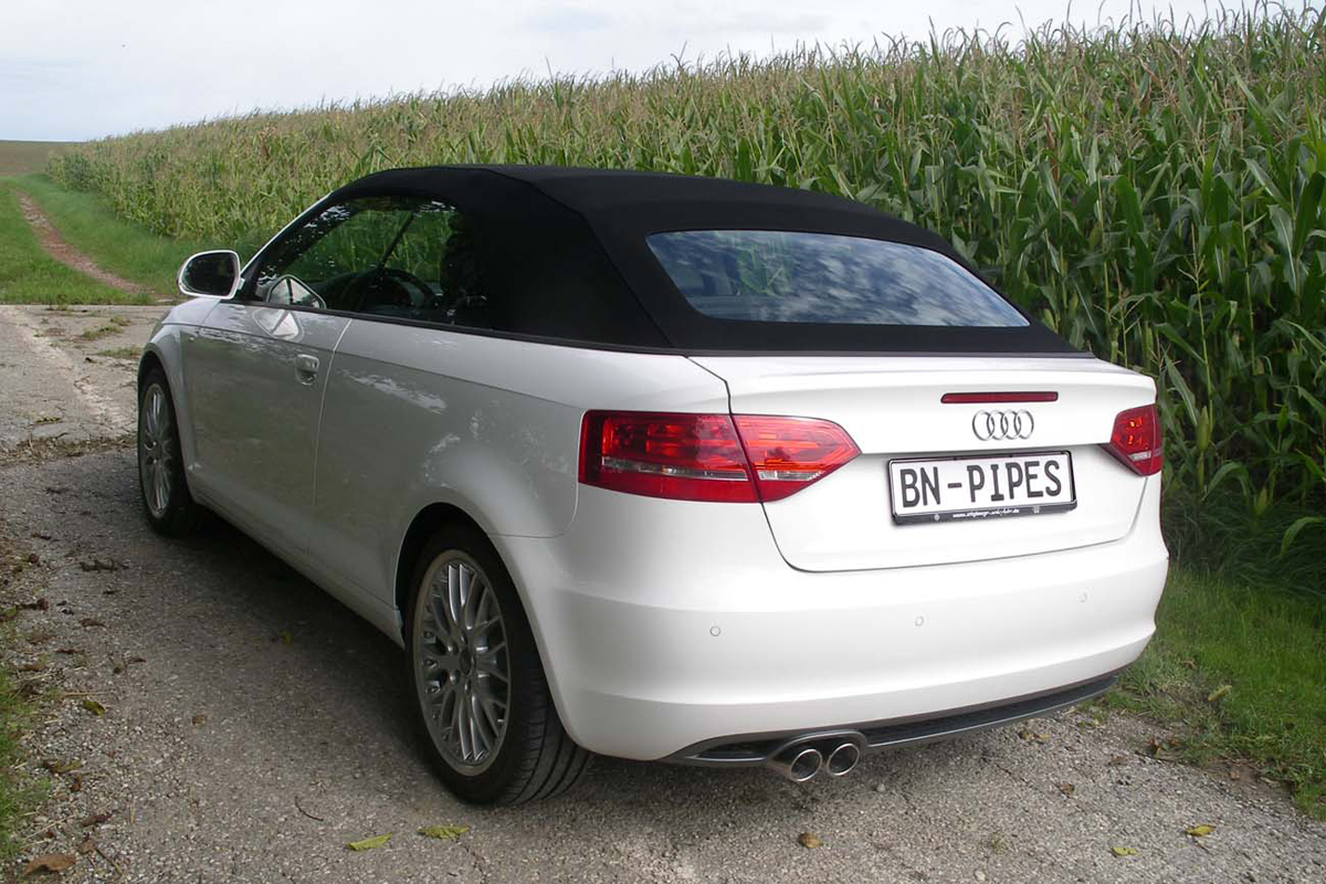 BN Pipes Sportauspuff für Audi A3 - Typ 8P