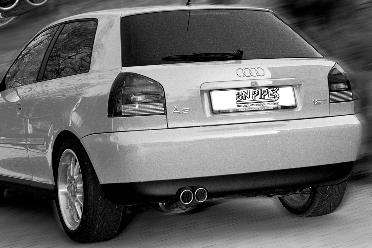 BN Pipes Endschalldämpfer für Audi A3 - Typ 8L