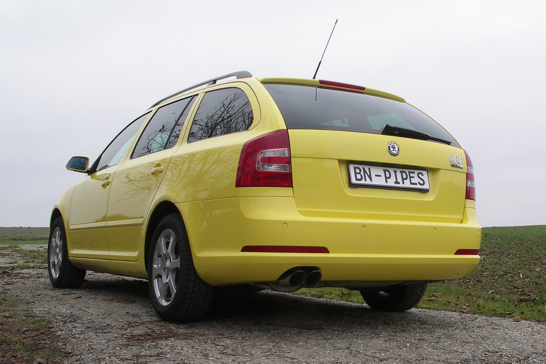 BN Pipes Sportauspuff für Skoda Octavia RS - Typ 1Z