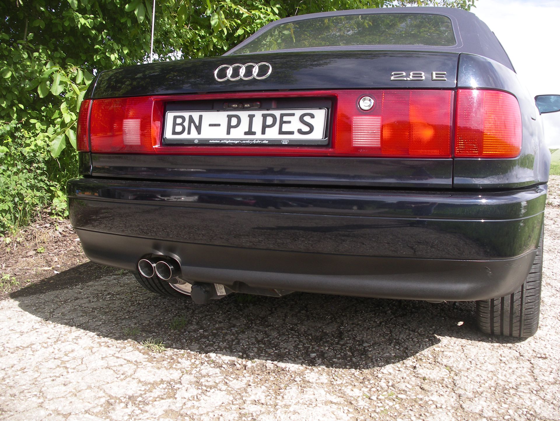 Endschalldämpfer Audi 80 | 90 | Coupé | Cabriolet - Typ 89 (Frontantrieb)