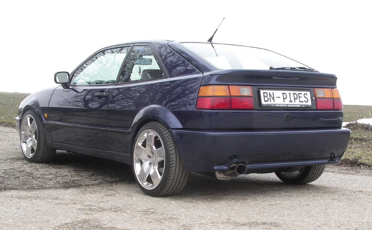 Sportauspuffanlage VW Corrado - Typ 53i (Vor- und Nachfacelift)