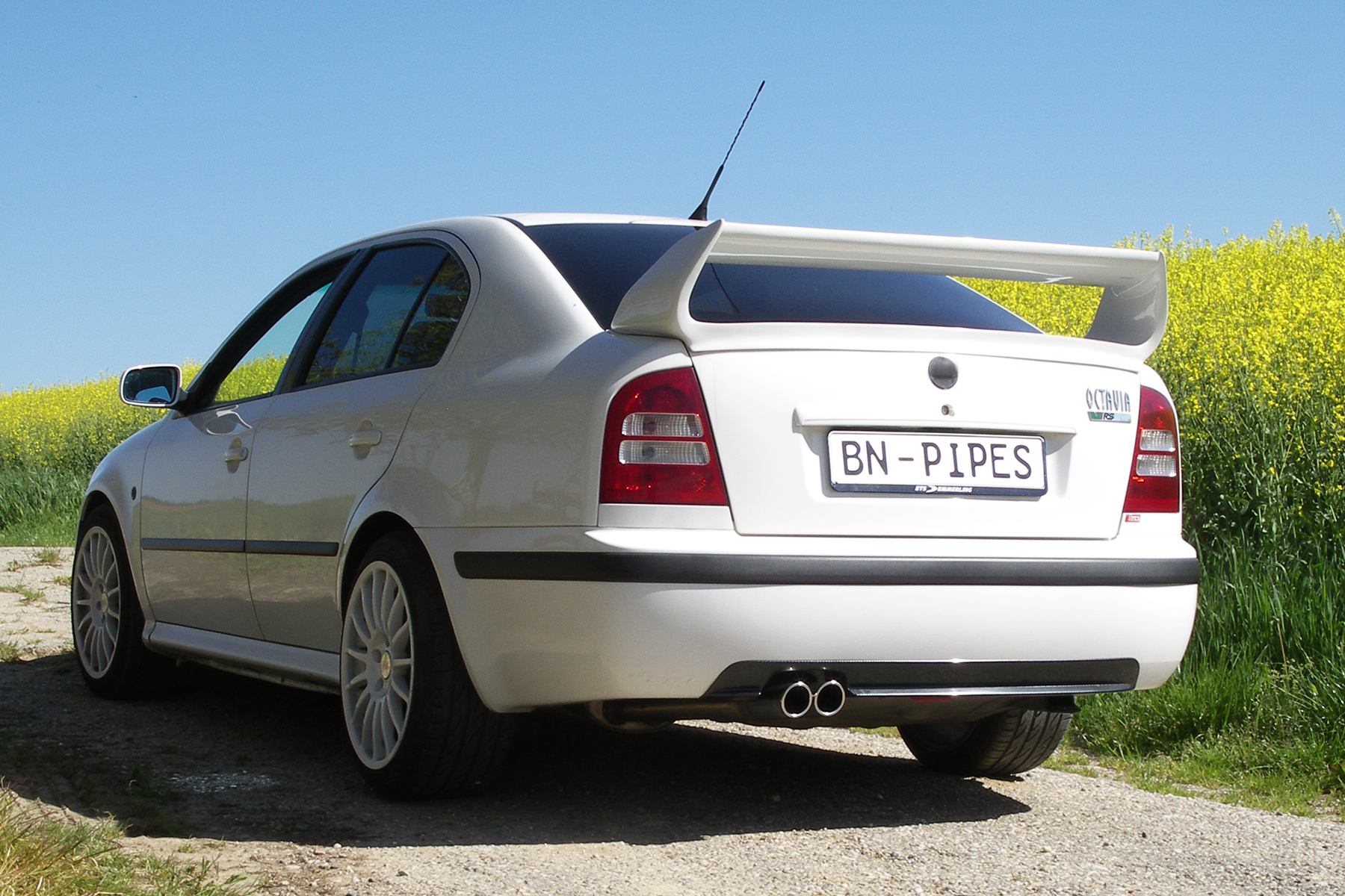 BN Pipes Endschalldämpfer für Skoda Octavia - Typ 1U