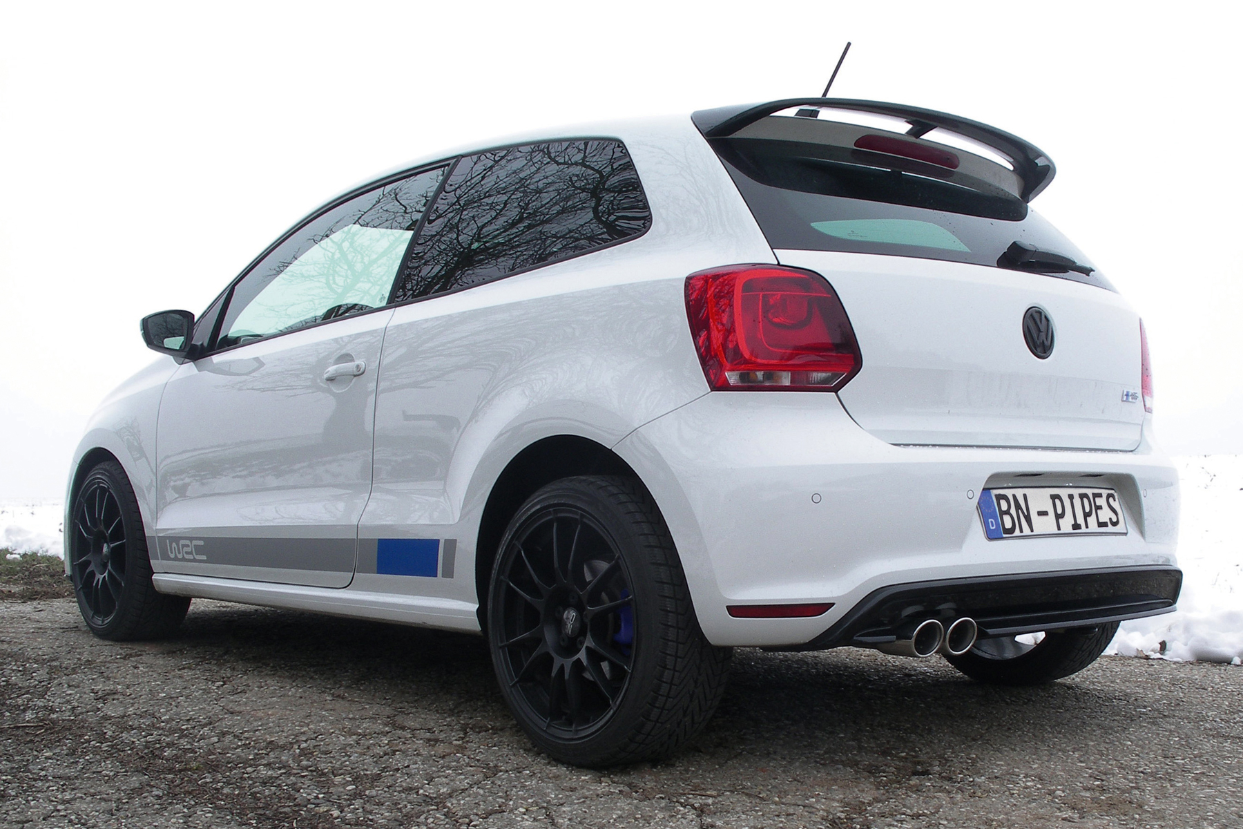 BN Pipes Sportauspuff für VW Polo R WRC Street - Typ 6R