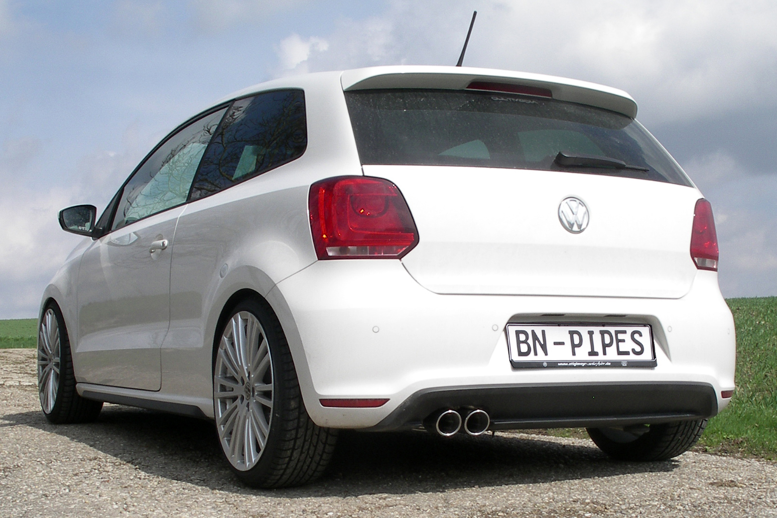 BN Pipes Sportauspuff für VW Polo GTI - Typ 6R / 6C