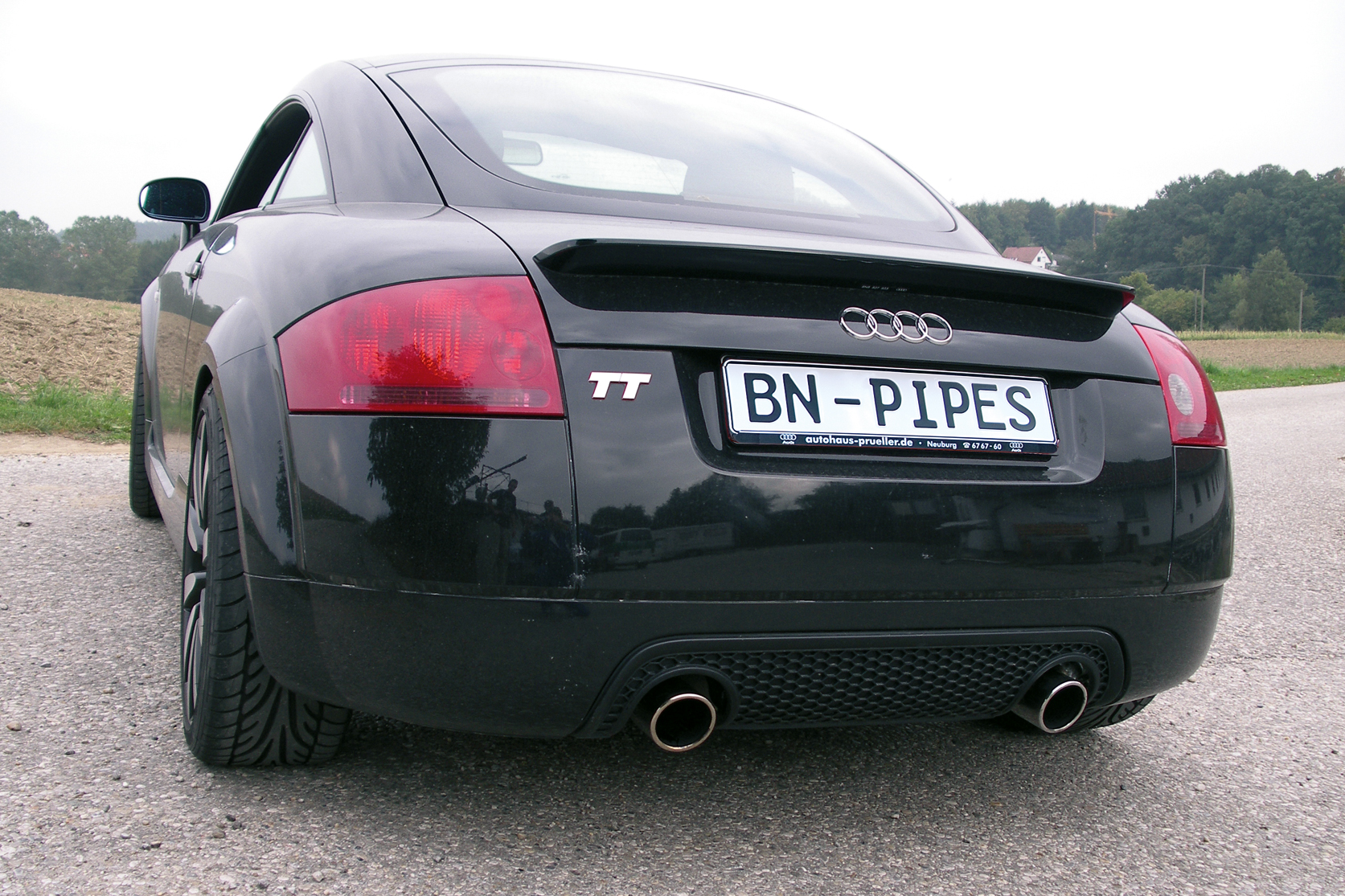 BN Pipes Endschalldämpfer für Audi TT - Typ 8N